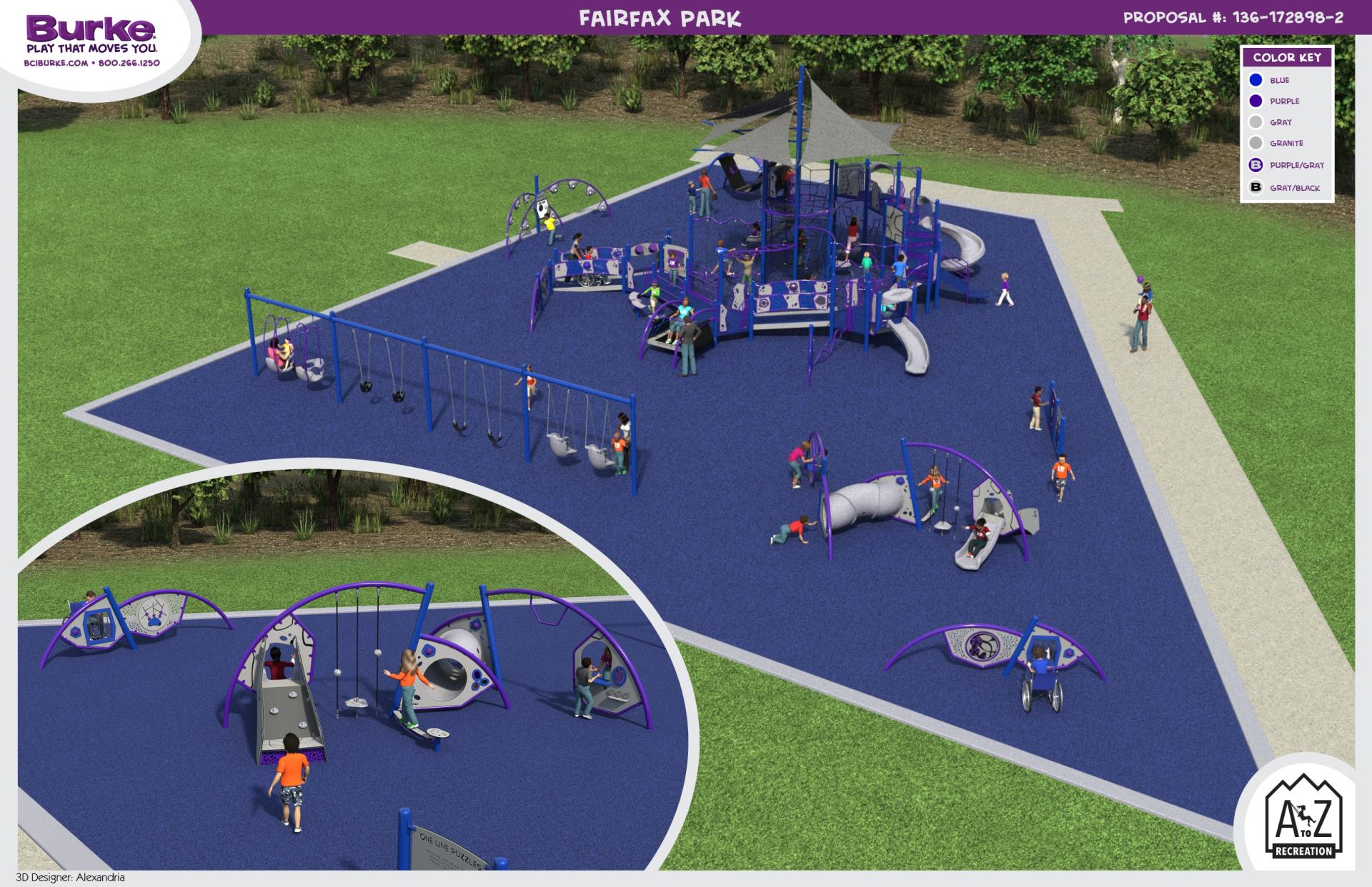 Fairfax Park Winning Playground Design